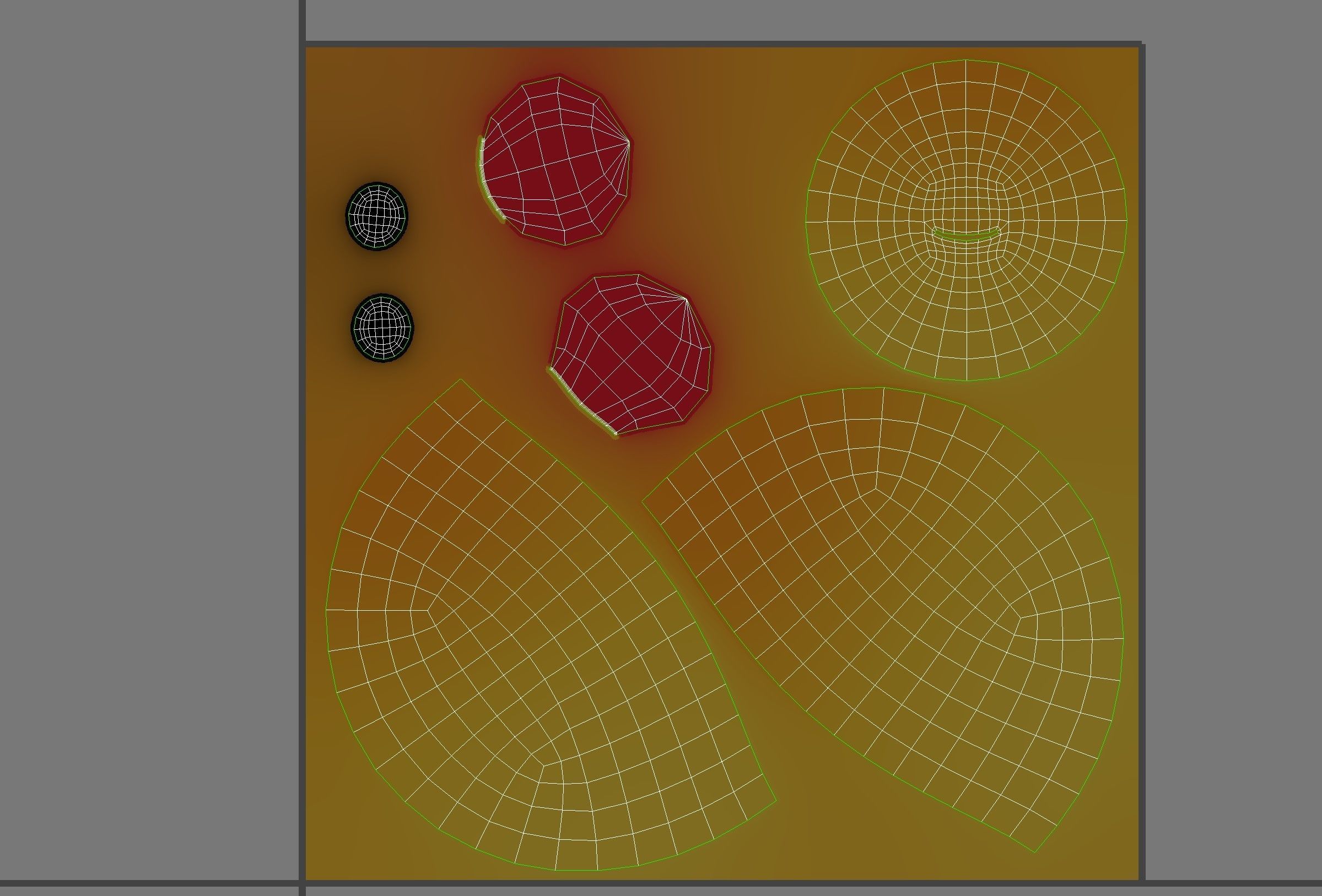 Pack016 Cartoon Head Pack 3D model_18