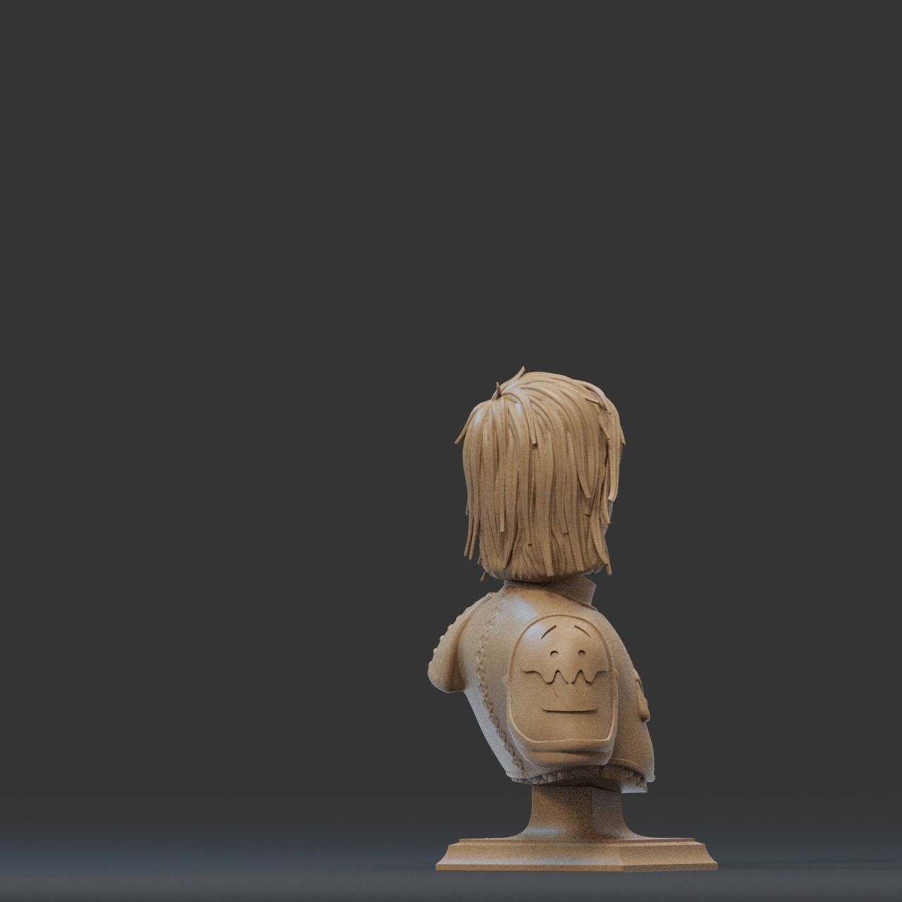 HICCUP Bust 3D Print 3D print model_5