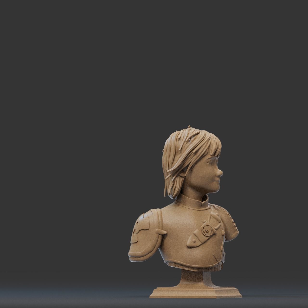 HICCUP Bust 3D Print 3D print model_2
