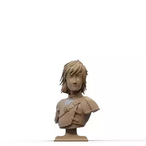 HICCUP Bust 3D Print 3D print model