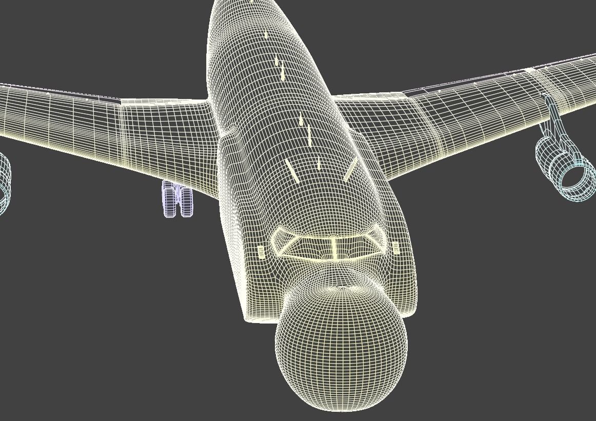 Next-Level Surveillance Aircraft - ELM 2075 PHALCON - Low-poly 3D model_26