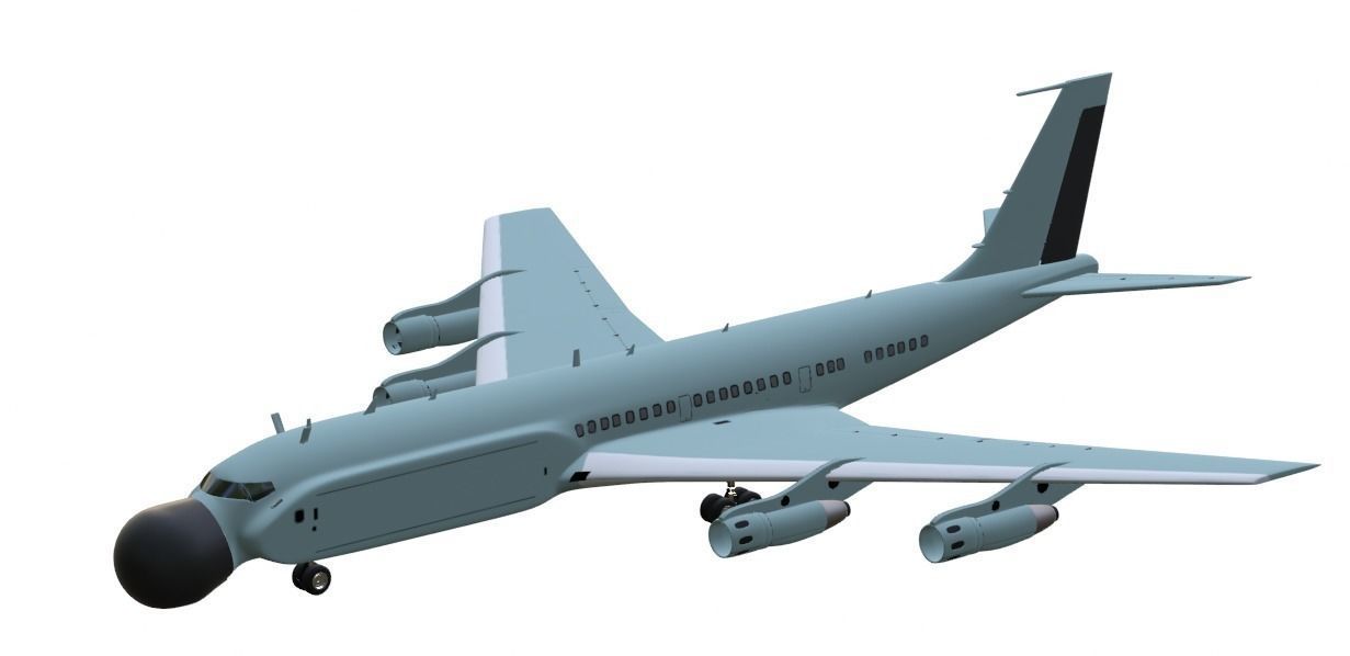 Next-Level Surveillance Aircraft - ELM 2075 PHALCON - Low-poly 3D model_12