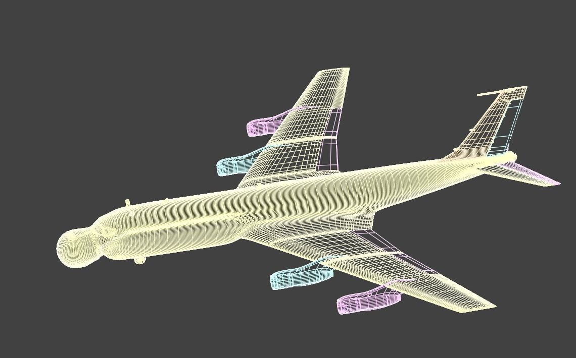 Next-Level Surveillance Aircraft - ELM 2075 PHALCON - Low-poly 3D model_25