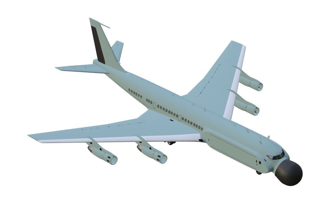 Next-Level Surveillance Aircraft - ELM 2075 PHALCON - Low-poly 3D model_11