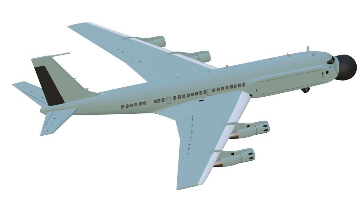 Next-Level Surveillance Aircraft - ELM 2075 PHALCON - Low-poly 3D model_6