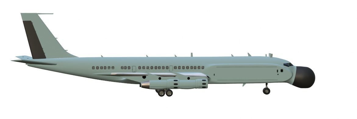 Next-Level Surveillance Aircraft - ELM 2075 PHALCON - Low-poly 3D model_10