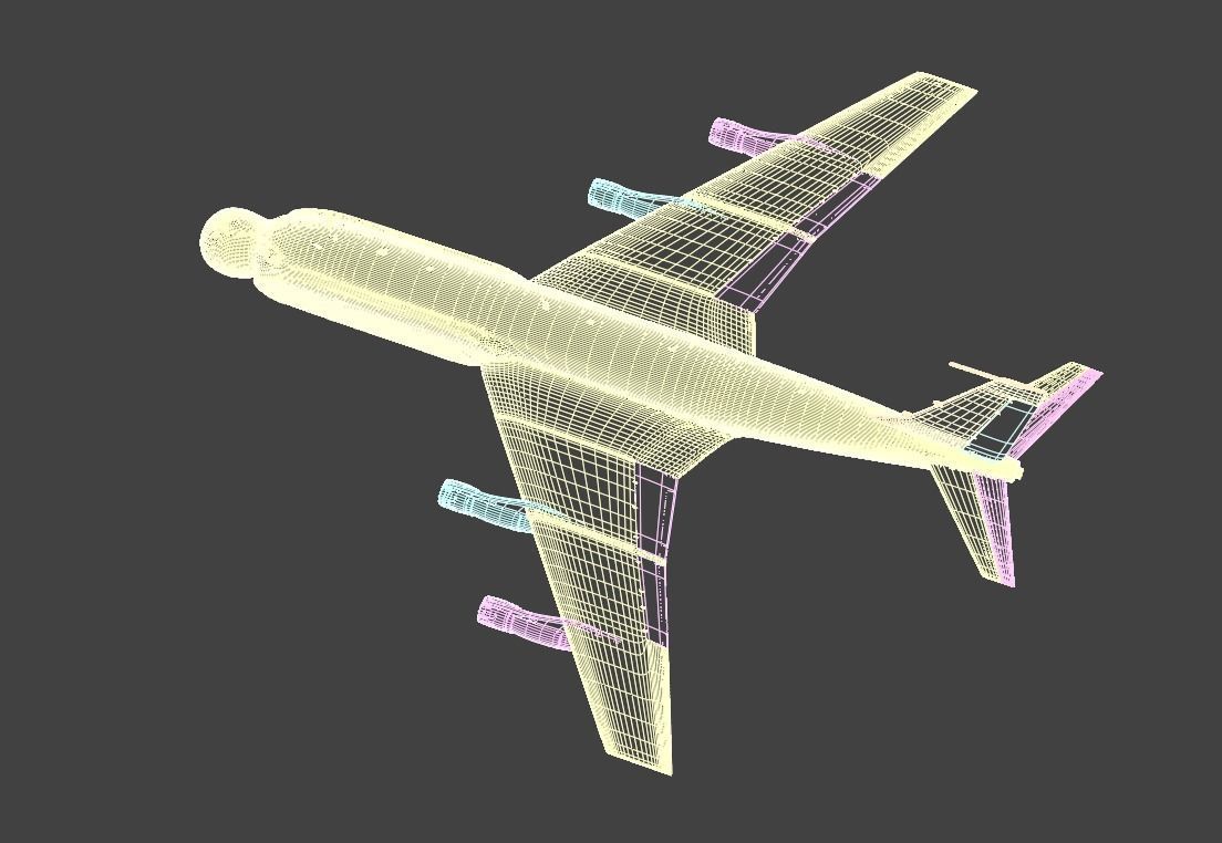 Next-Level Surveillance Aircraft - ELM 2075 PHALCON - Low-poly 3D model_24