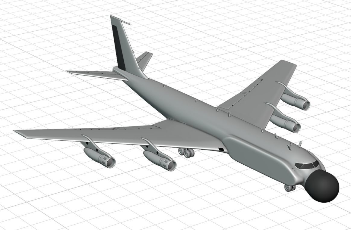 Next-Level Surveillance Aircraft - ELM 2075 PHALCON - Low-poly 3D model_32