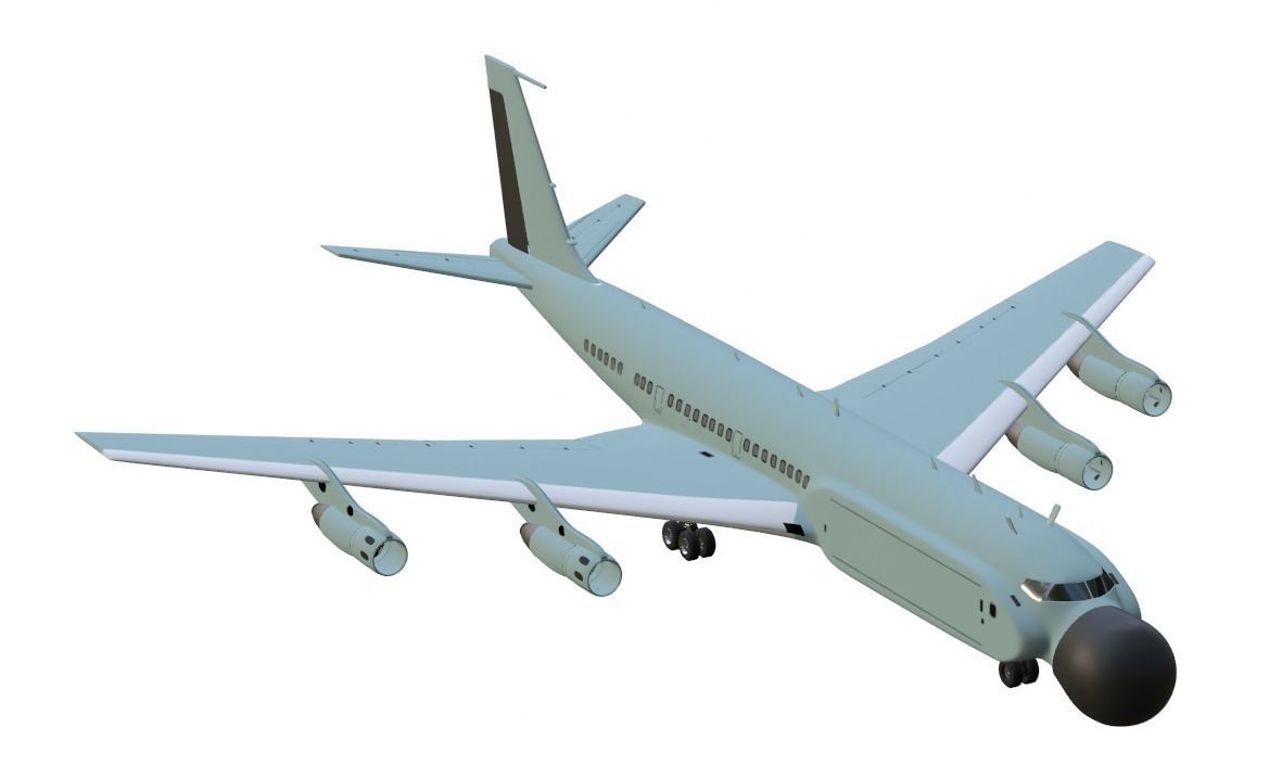 Next-Level Surveillance Aircraft - ELM 2075 PHALCON - Low-poly 3D model_8