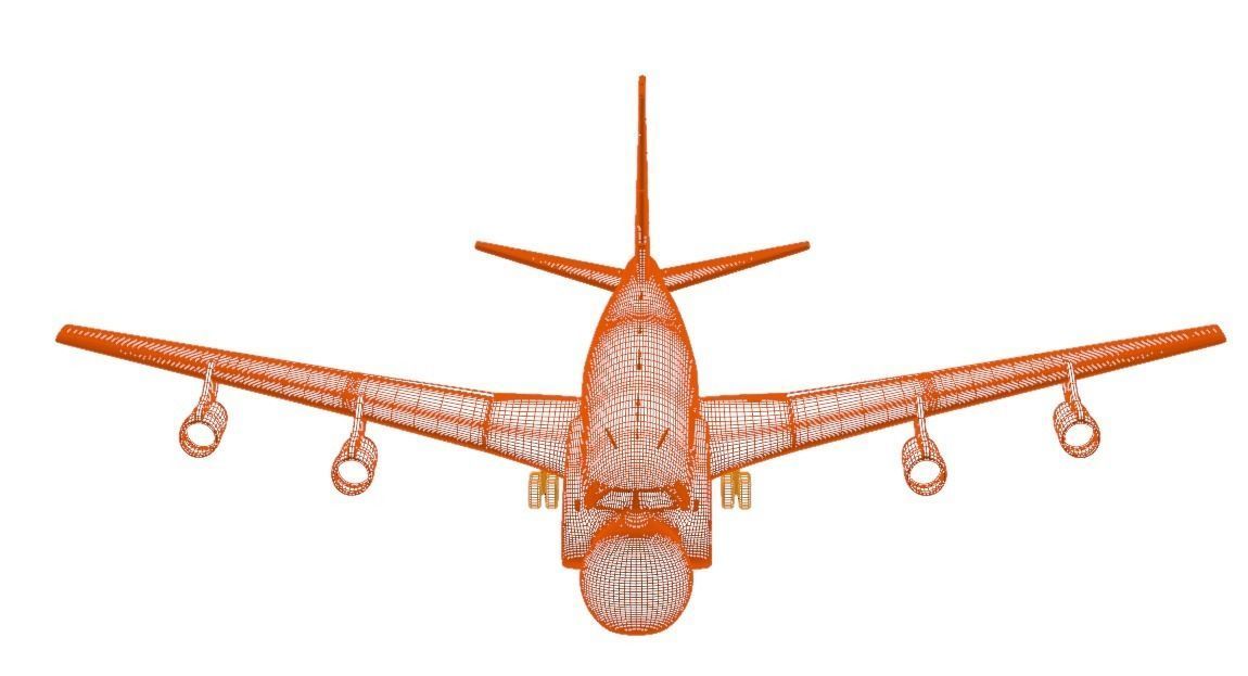 Next-Level Surveillance Aircraft - ELM 2075 PHALCON - Low-poly 3D model_18