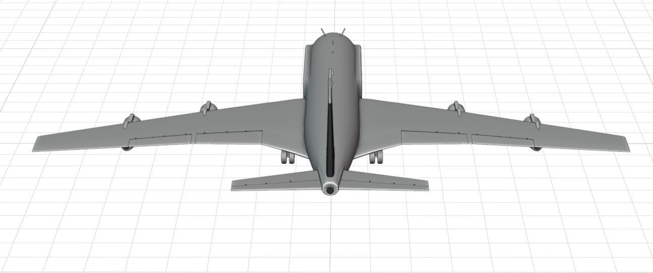 Next-Level Surveillance Aircraft - ELM 2075 PHALCON - Low-poly 3D model_29