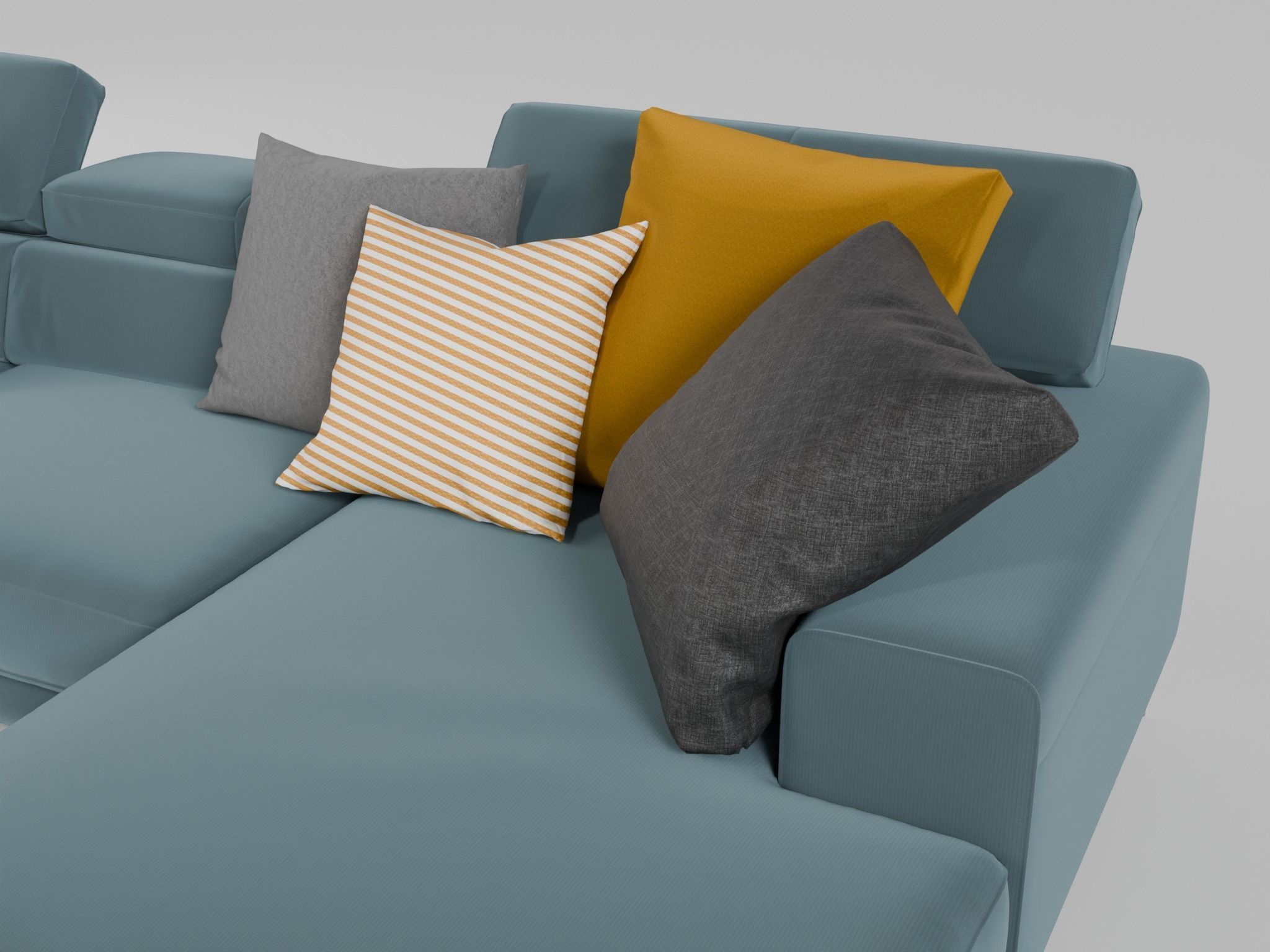 Article Sofa 3D model_2