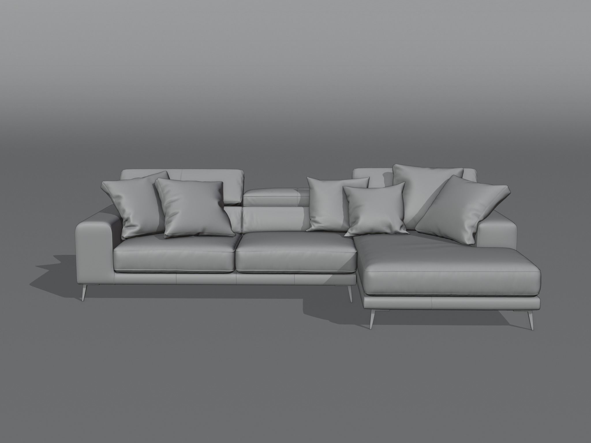 Article Sofa 3D model_11