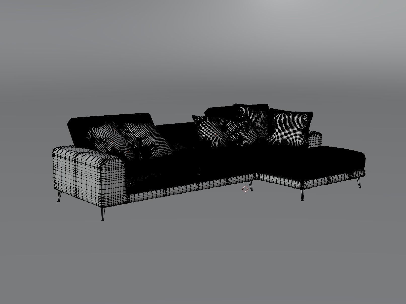 Article Sofa 3D model_7