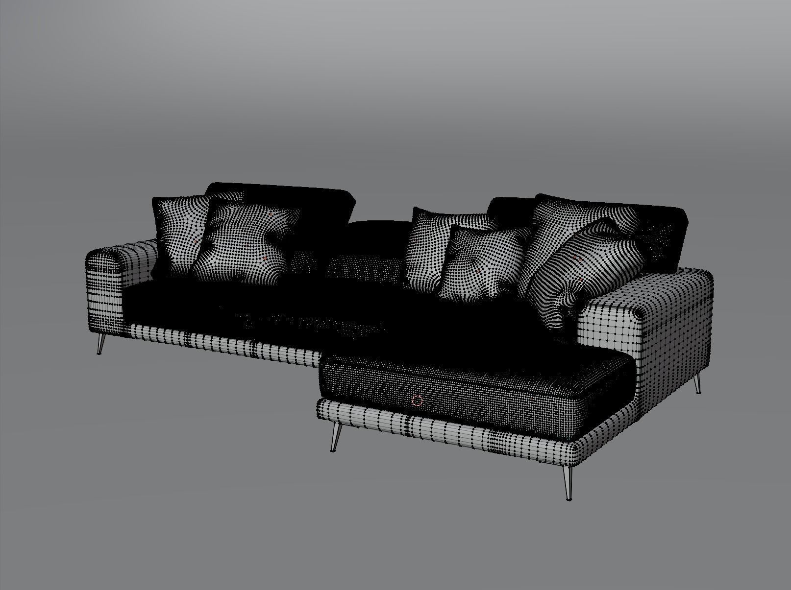 Article Sofa 3D model_8