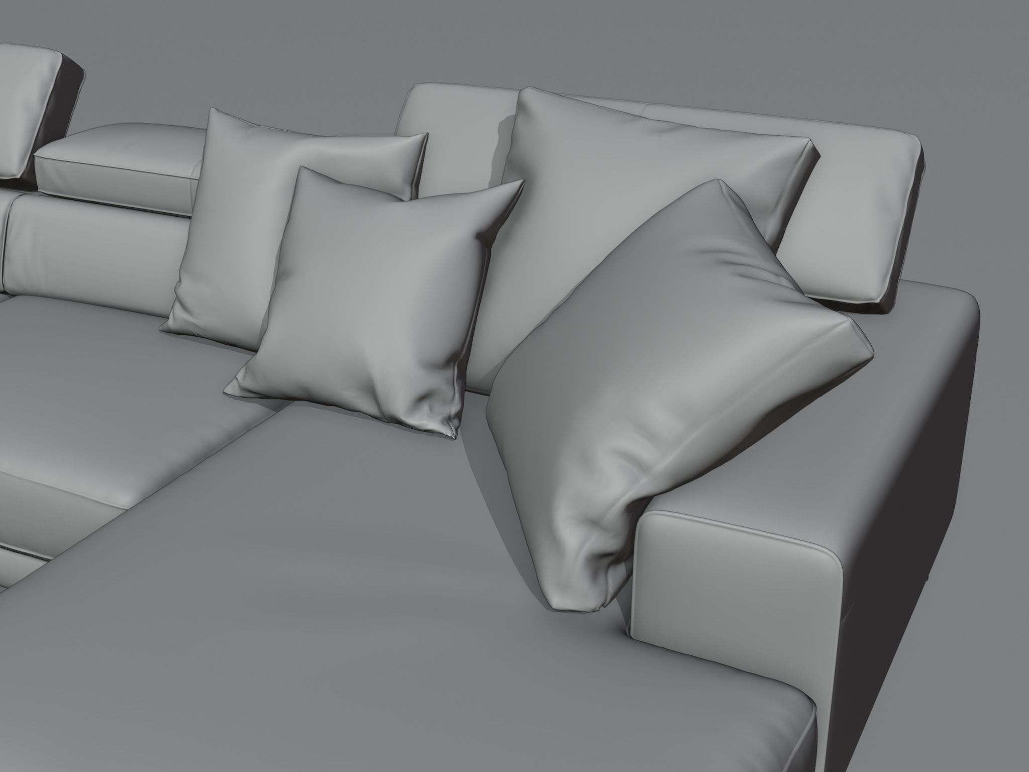 Article Sofa 3D model_13