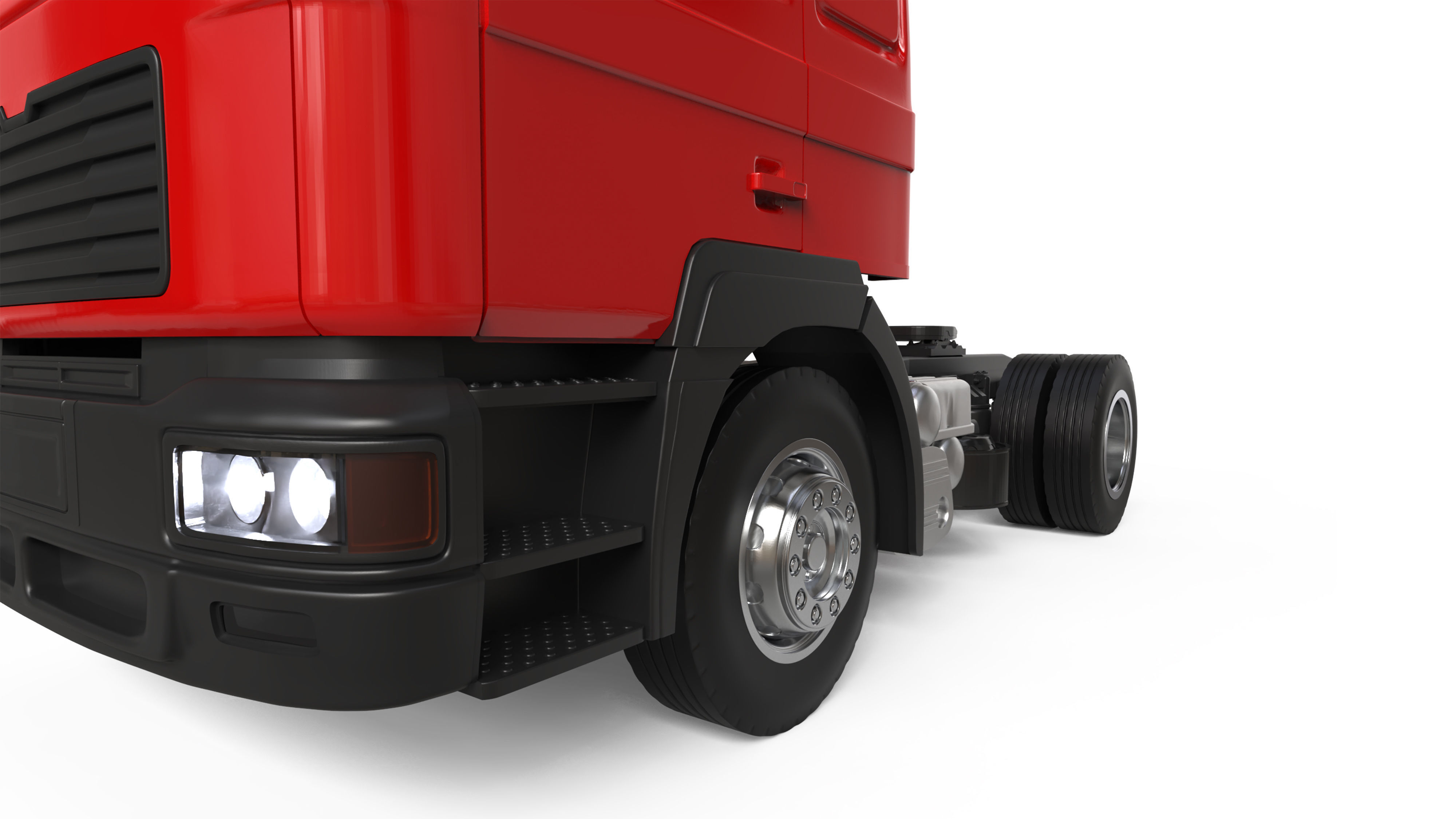 3d printer files F2000 truck trailer German Truck COE 3D print model_6