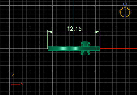 Olde English Pendant Letter i 3D print model_5