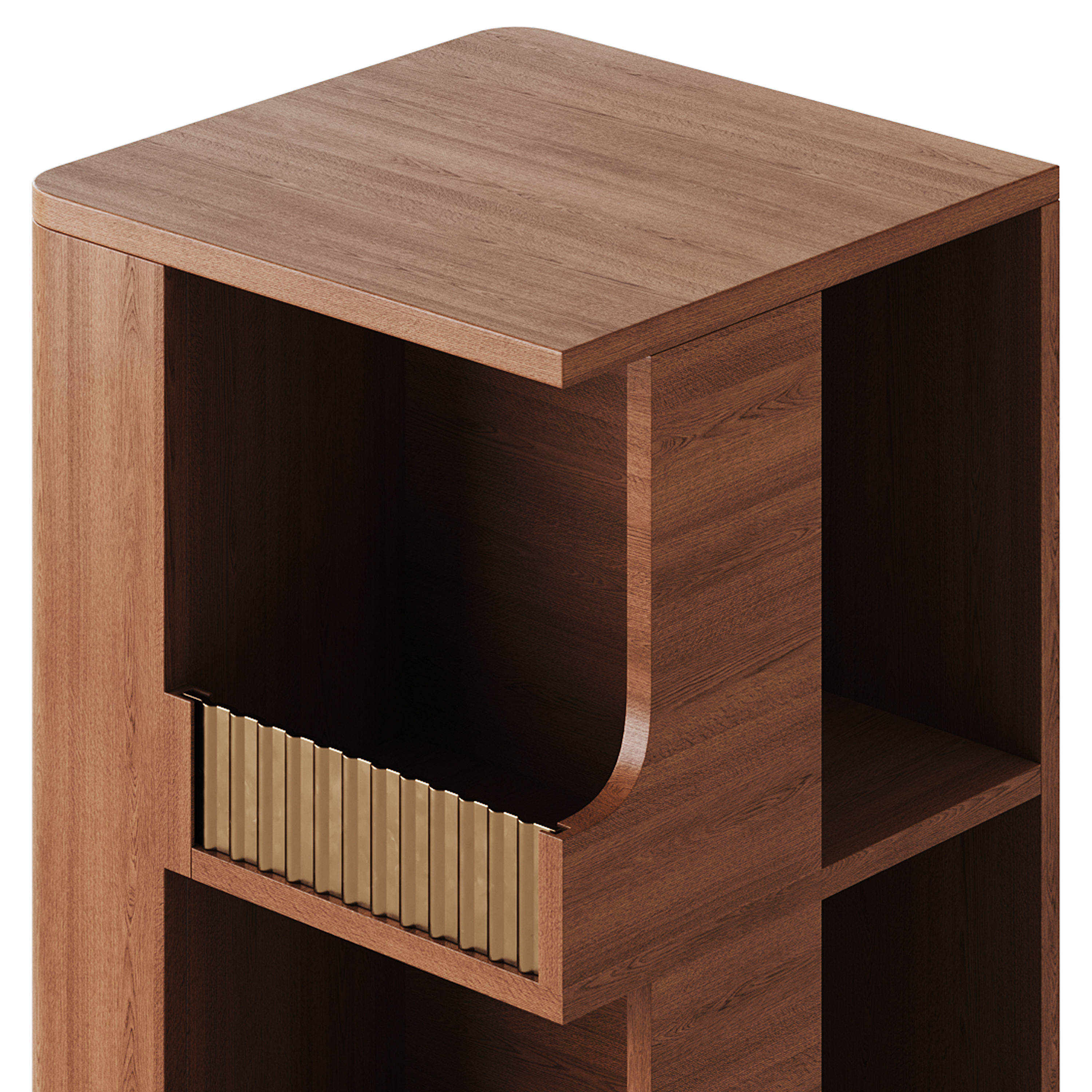 Rotating Side Table 3D model_5