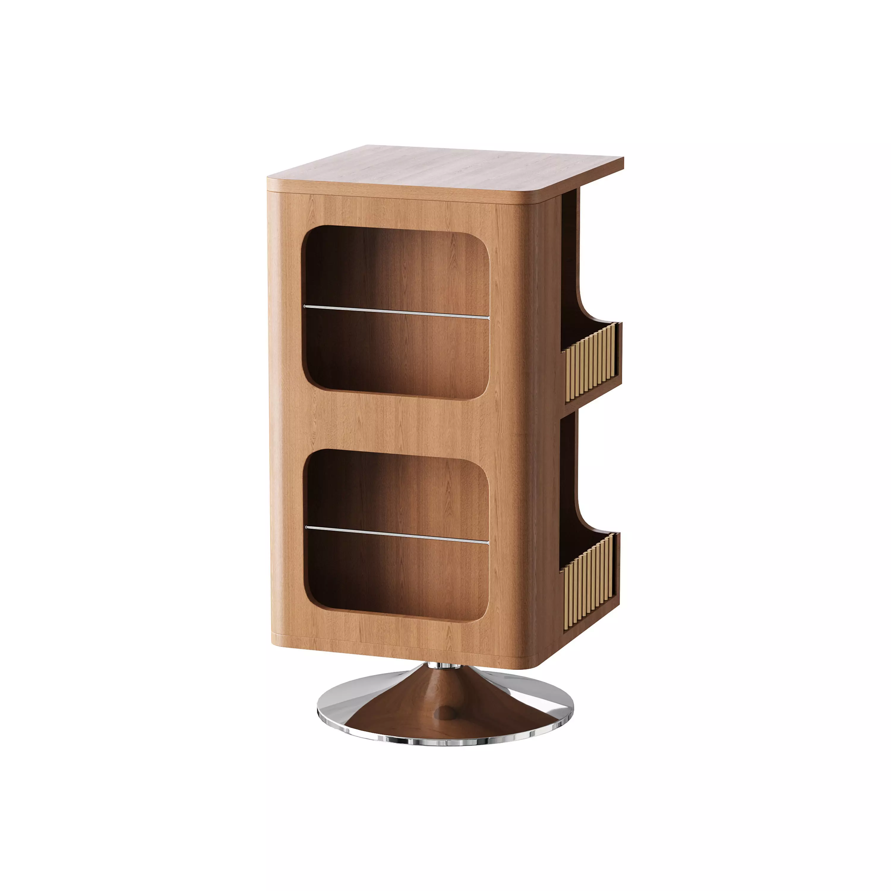 Rotating Side Table 3D model_0