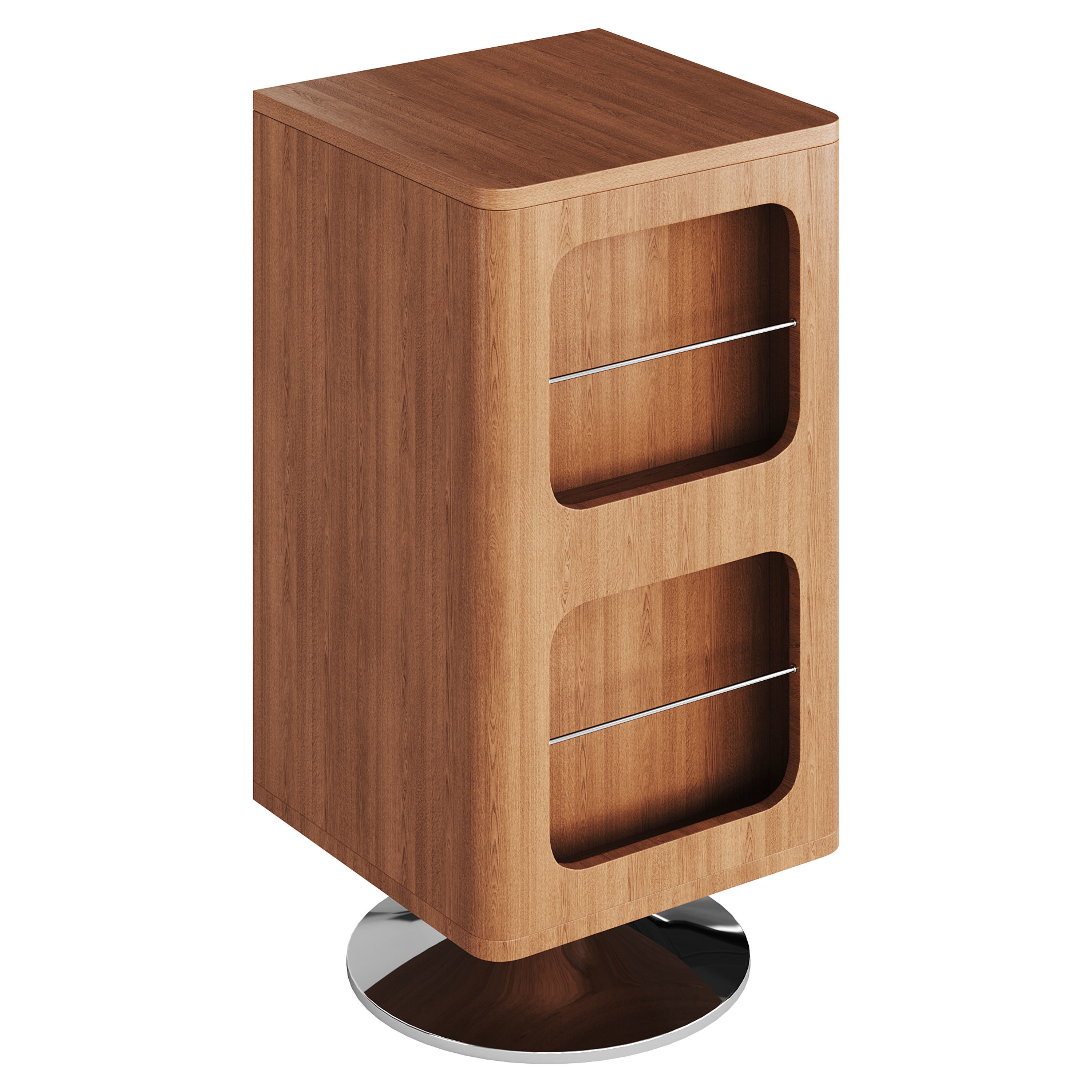 Rotating Side Table 3D model_8