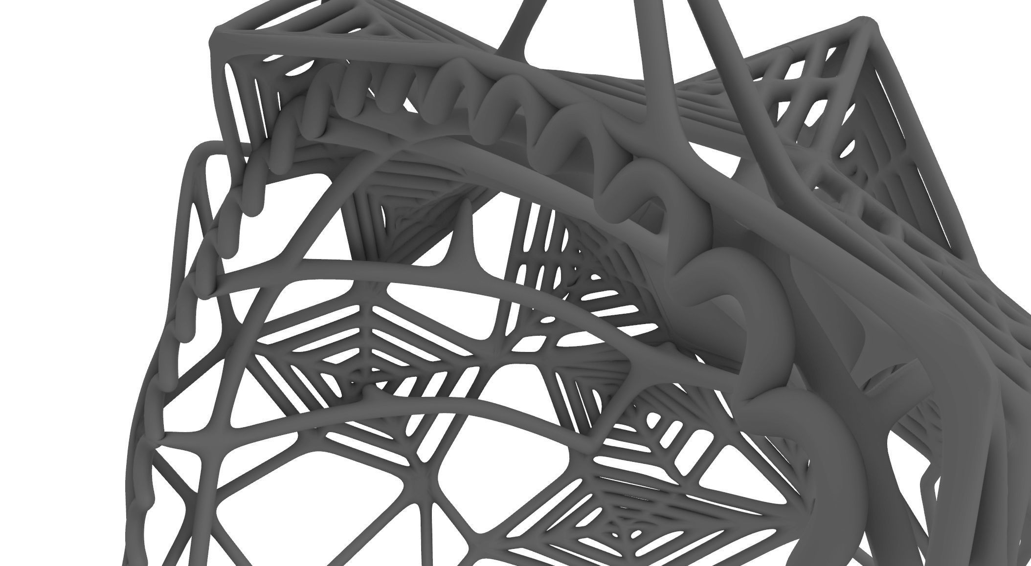 Spider Tiara  3D print model_6