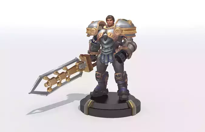 Garen- Steel Legion Garen 3D print model
