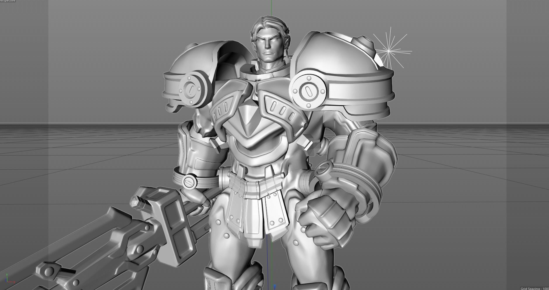Garen- Steel Legion Garen 3D print model_4