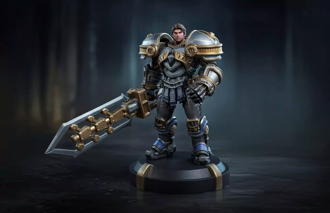 Garen- Steel Legion Garen 3D print model