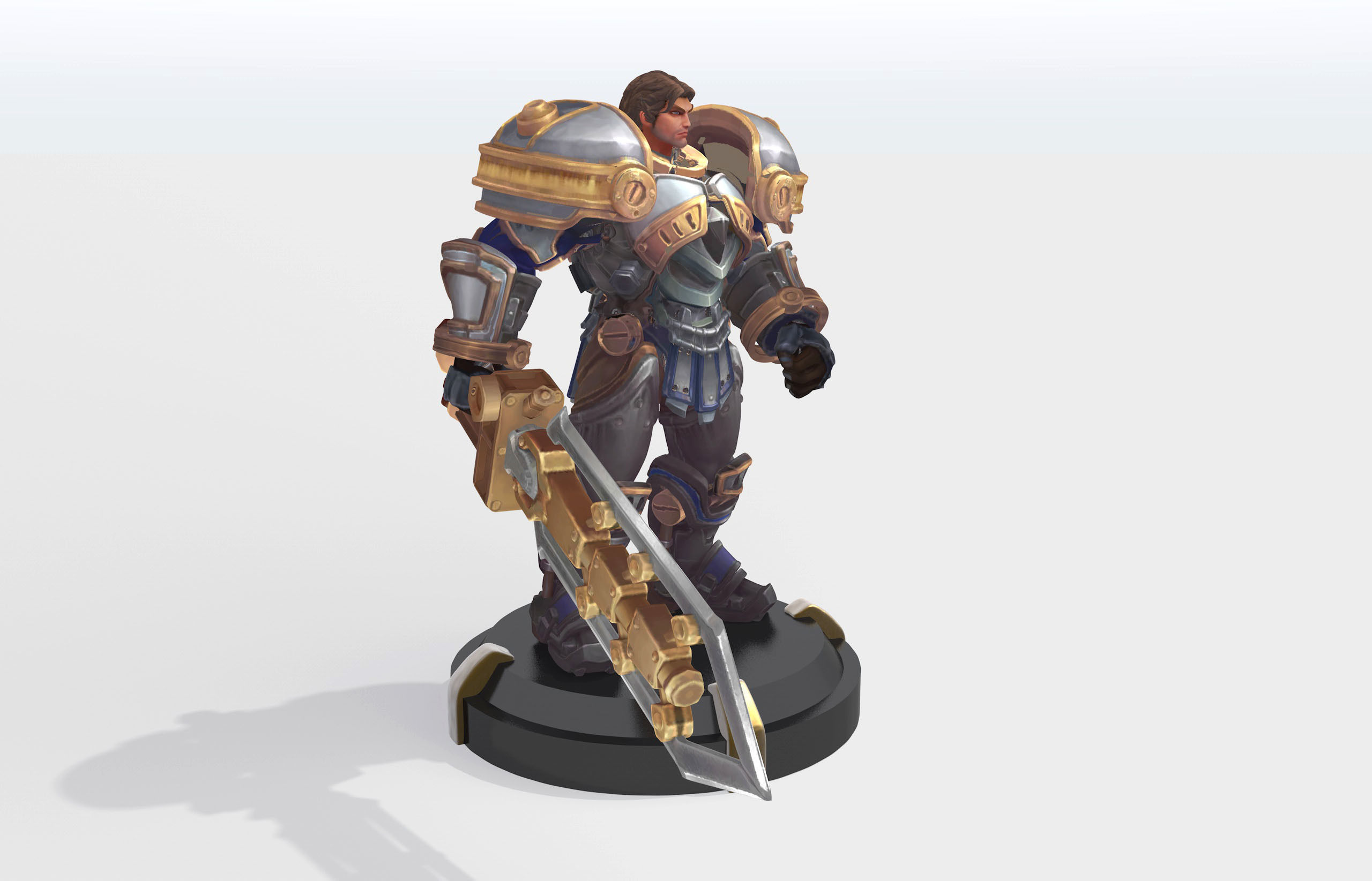 Garen- Steel Legion Garen 3D print model_2
