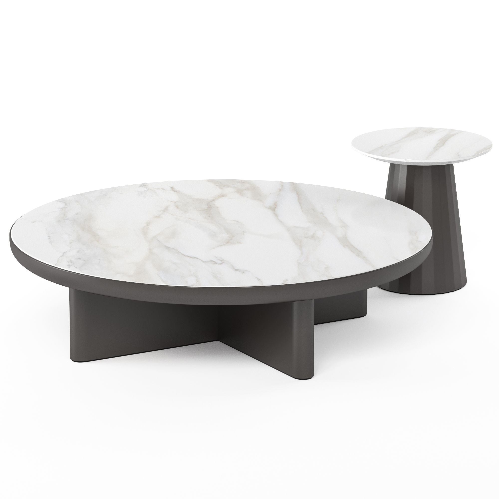 Kettal Cala coffee table 3D model_1