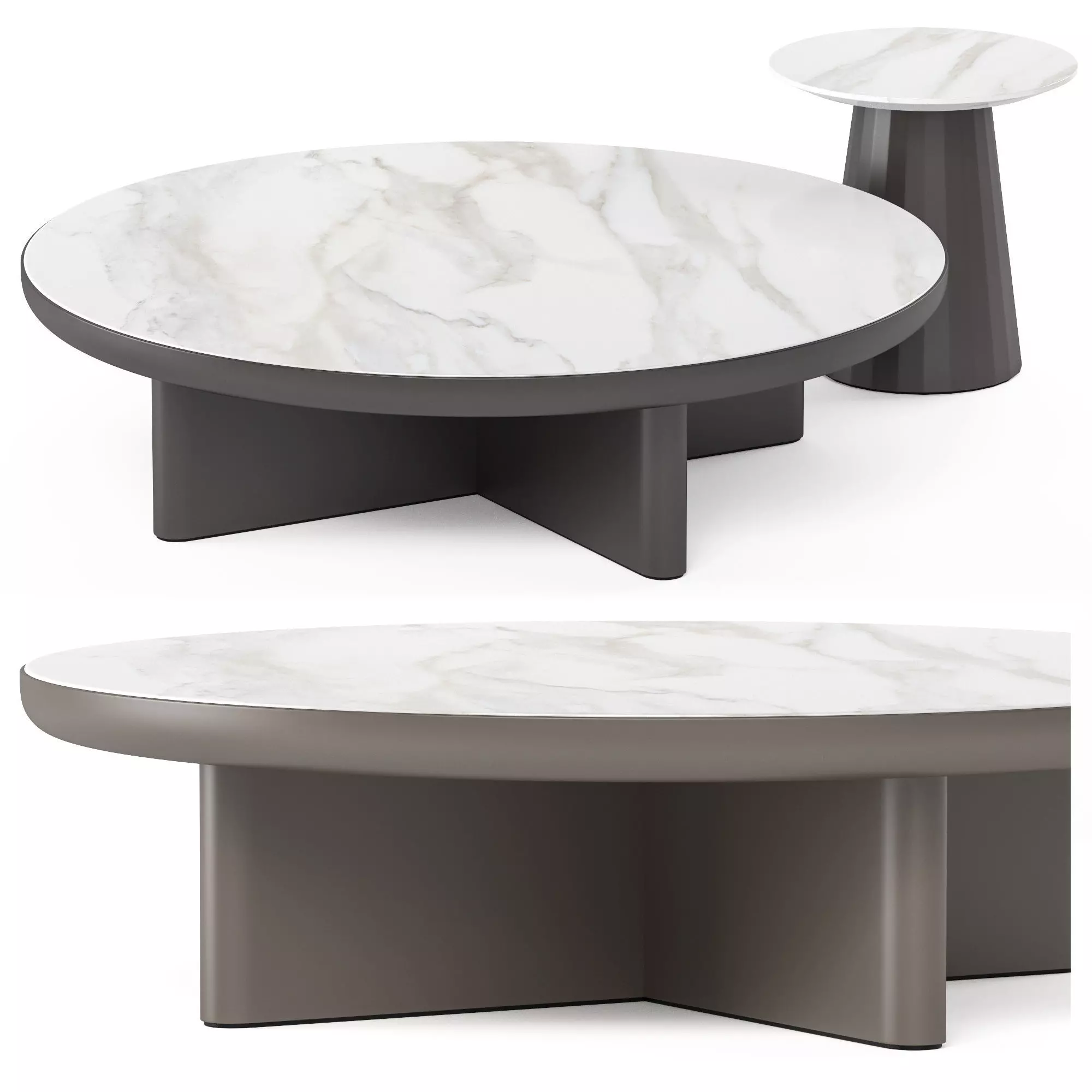 Kettal Cala coffee table 3D model_0