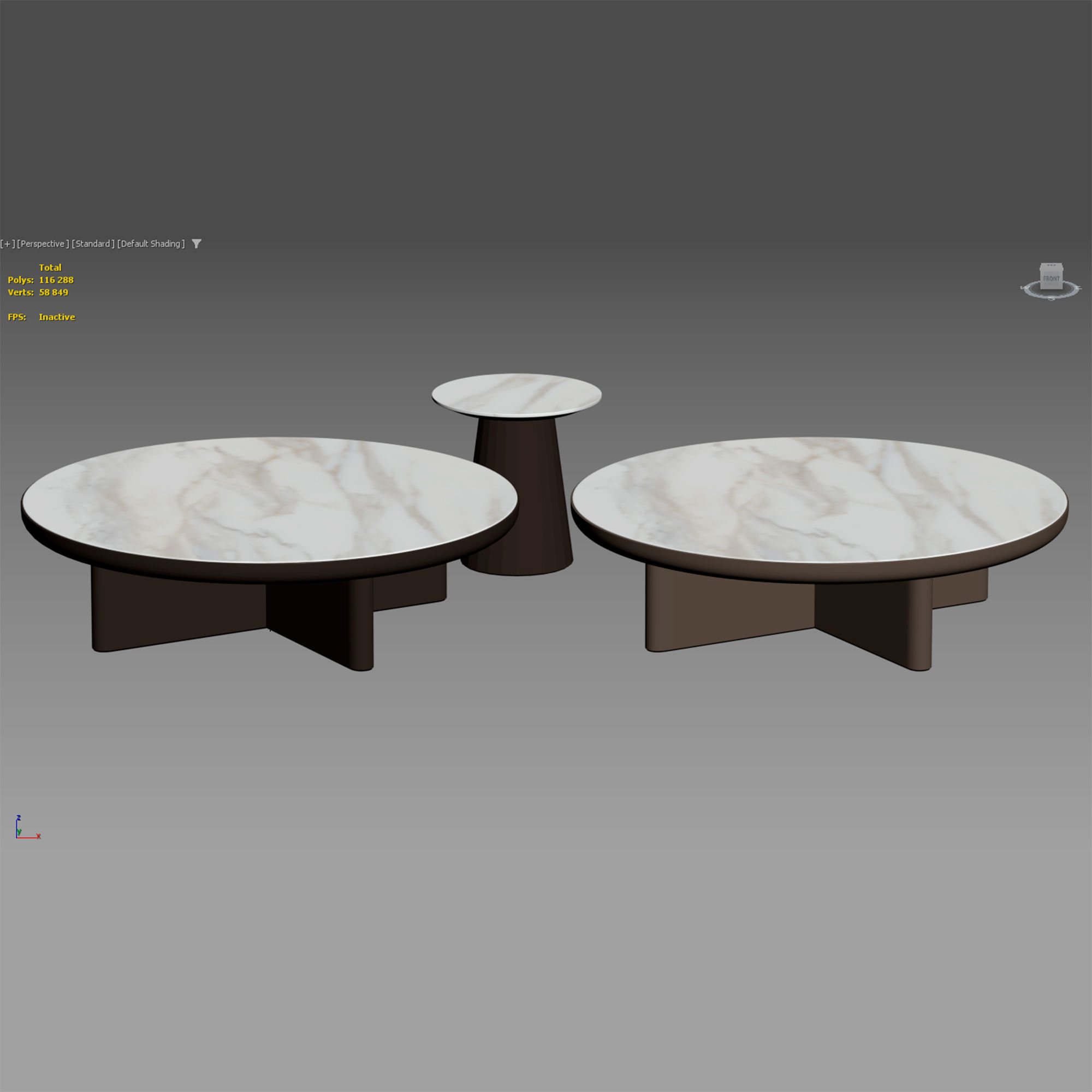 Kettal Cala coffee table 3D model_6