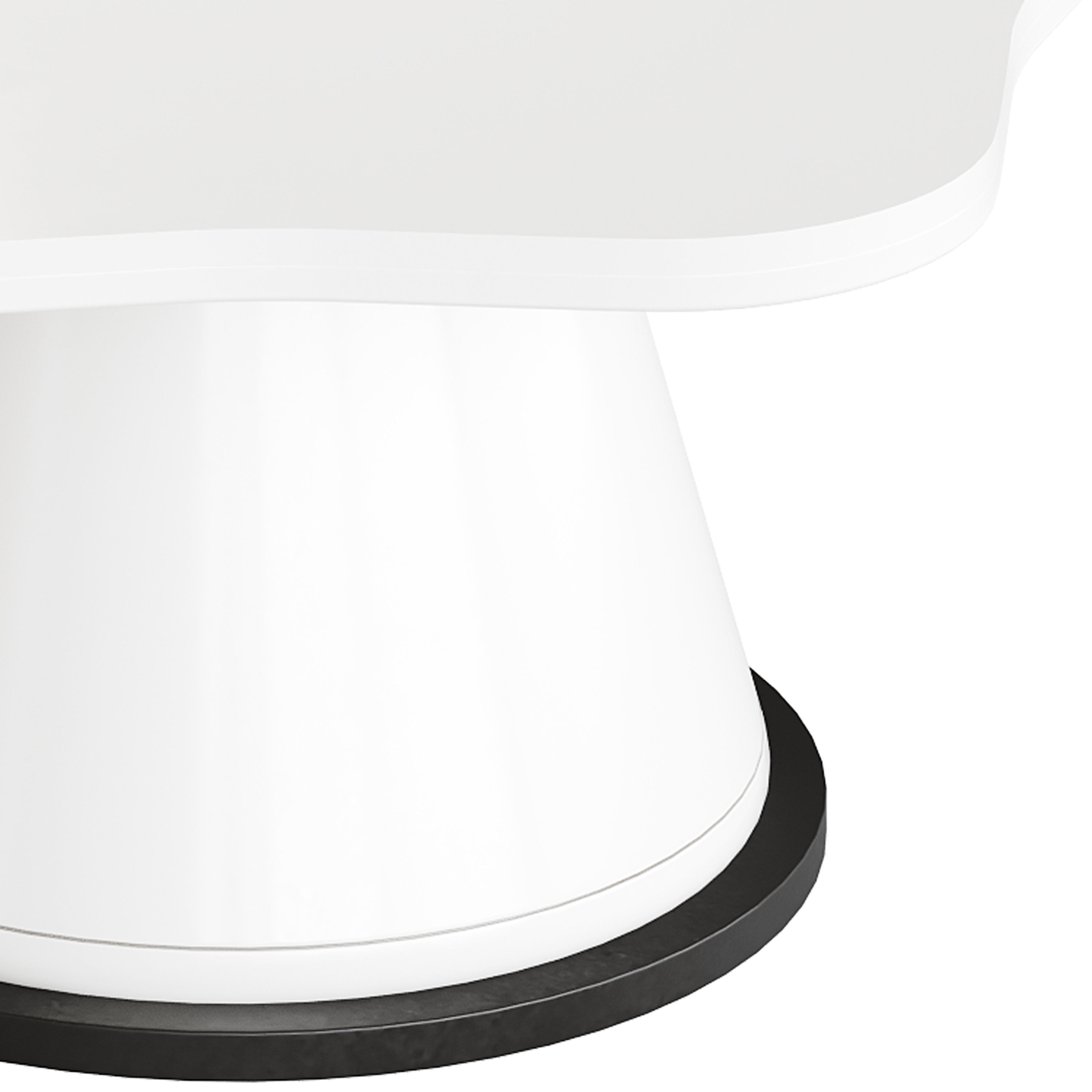 Round Cocktail Table 3D model_9