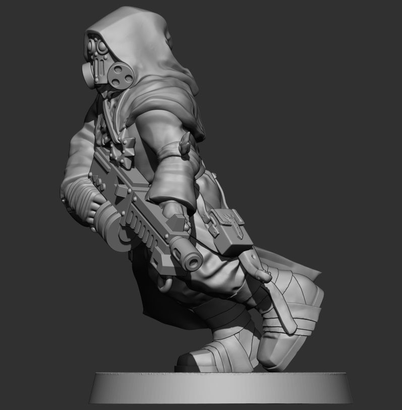 cultist 3 3D print model_9