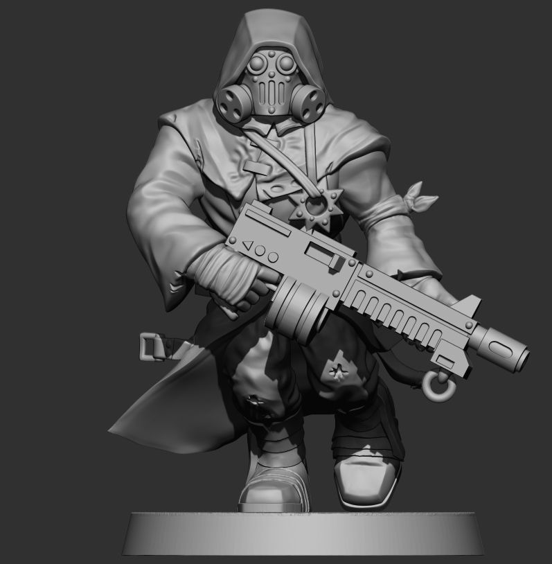 cultist 3 3D print model_4