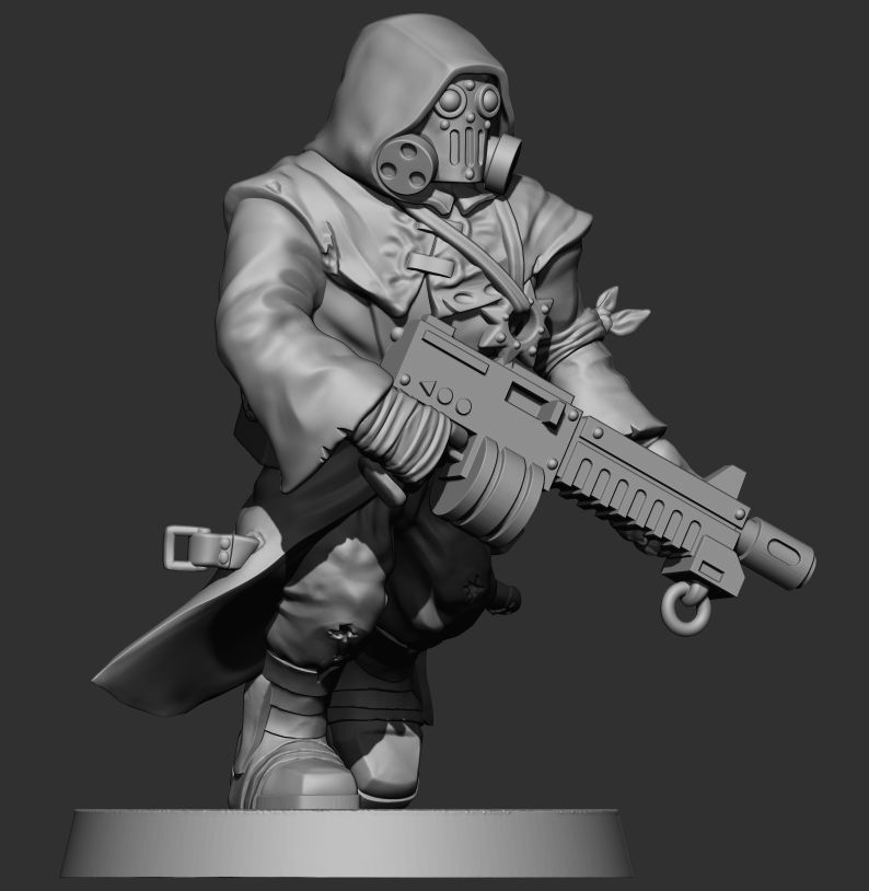 cultist 3 3D print model_26