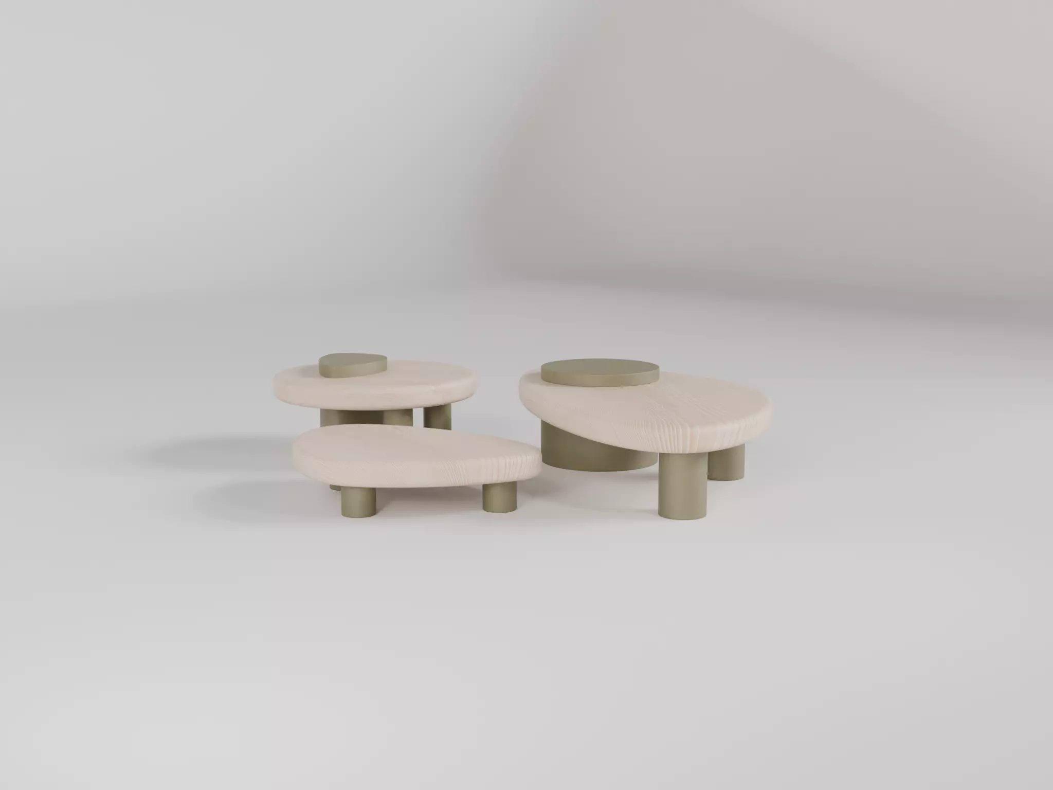 Coffee center Table 3D model_0