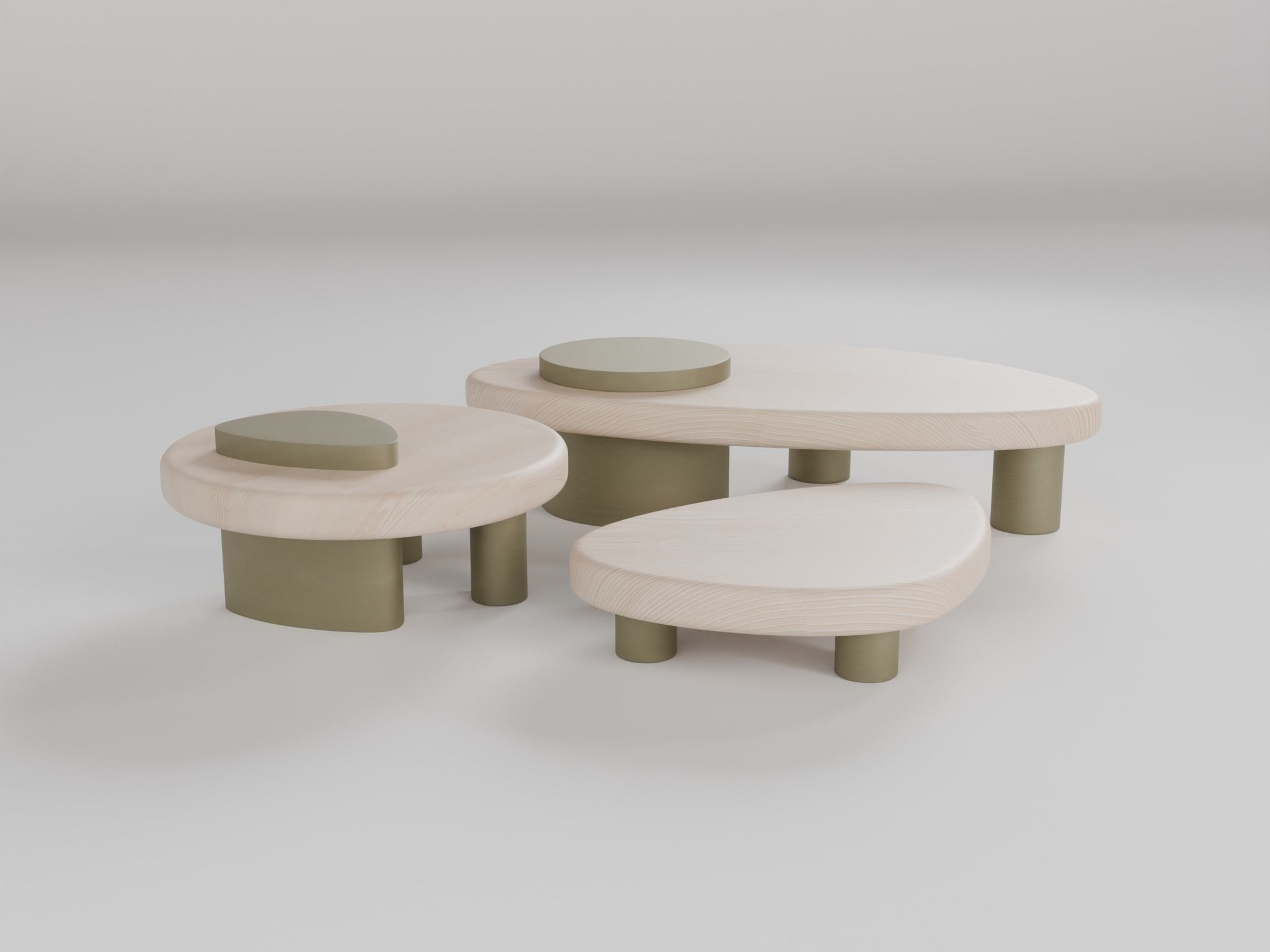 Coffee center Table 3D model_5