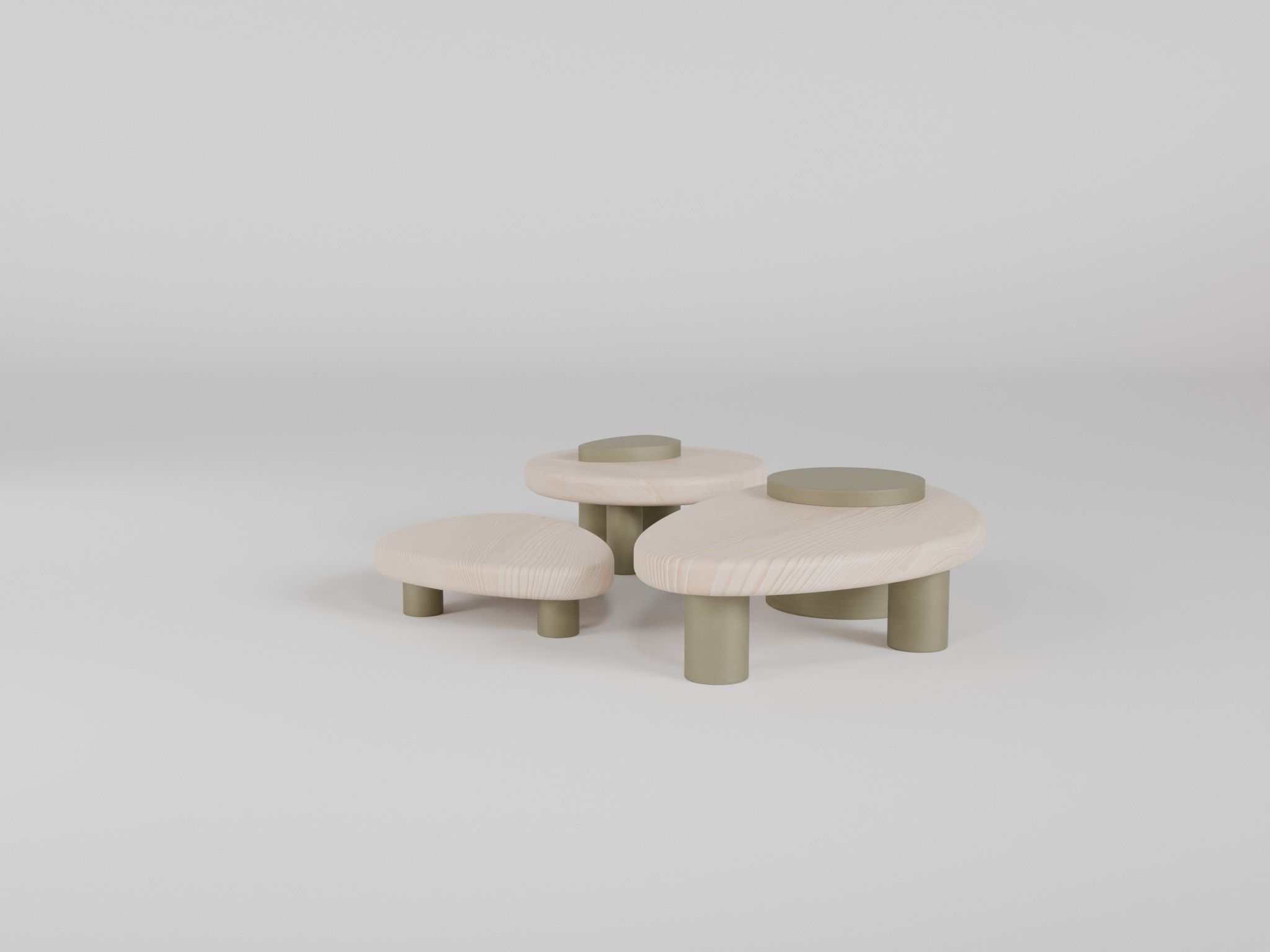 Coffee center Table 3D model_4