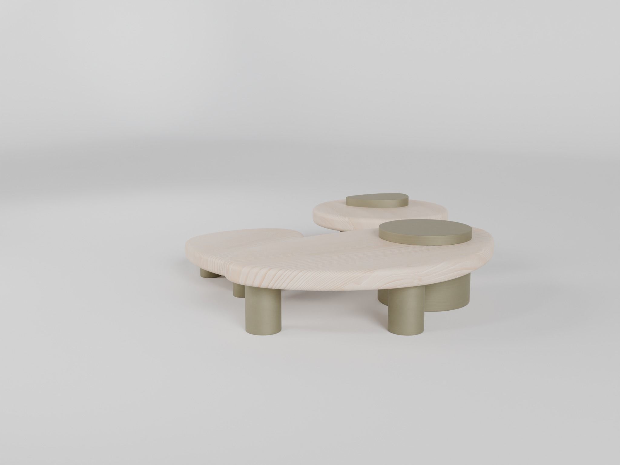 Coffee center Table 3D model_1
