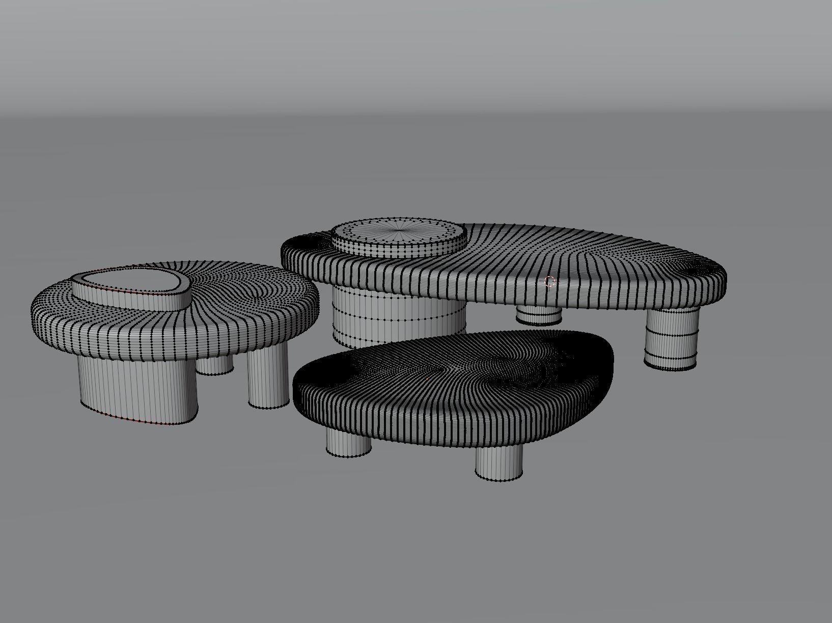 Coffee center Table 3D model_9