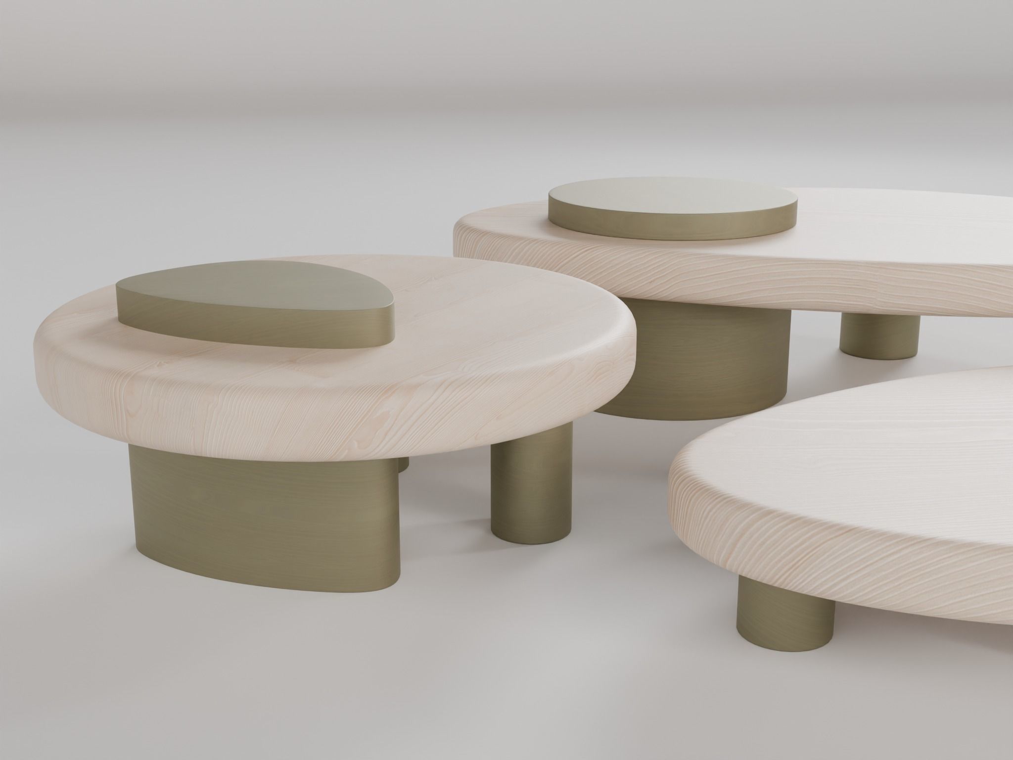Coffee center Table 3D model_6