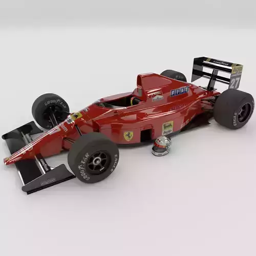 Ferrari 640 Formula-1 3D model