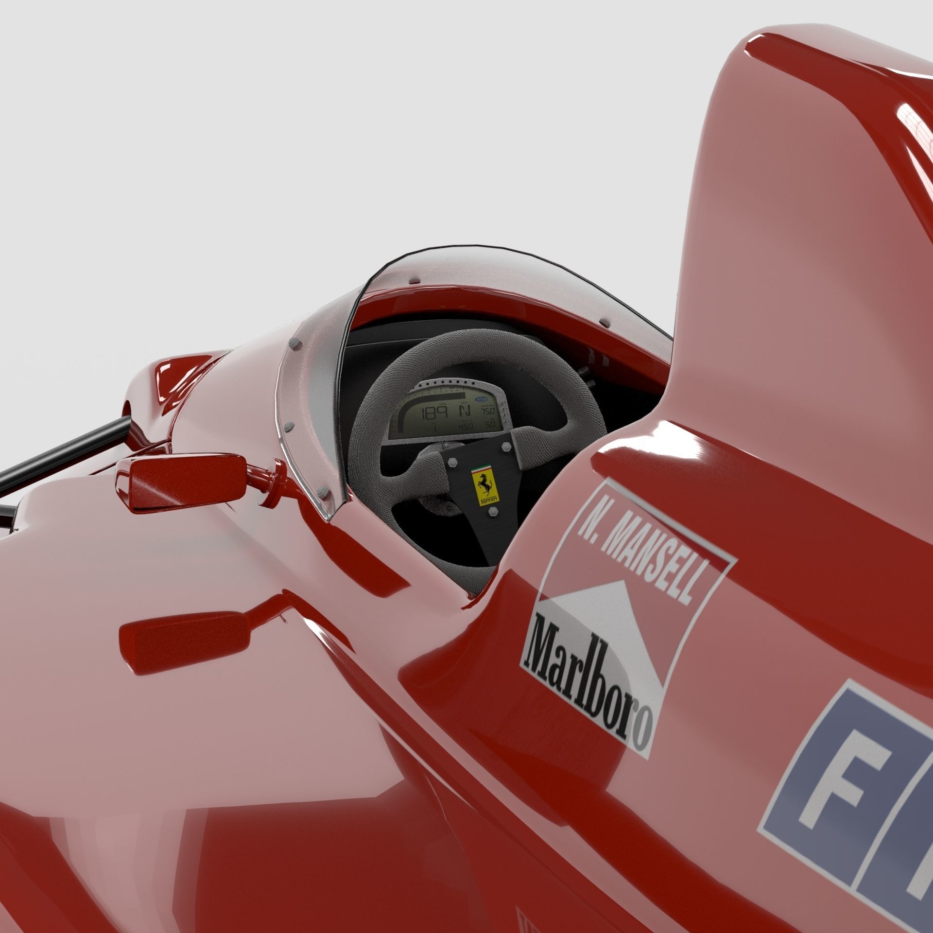 Ferrari 640 Formula-1 3D model_4