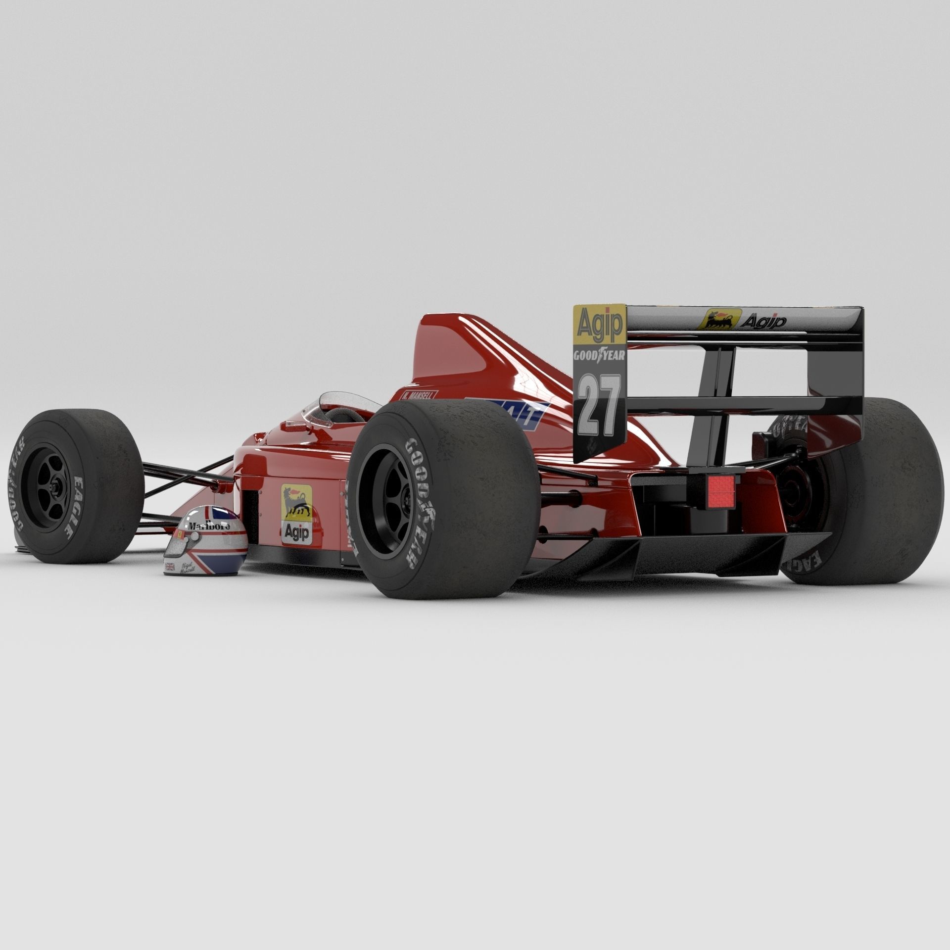 Ferrari 640 Formula-1 3D model_3