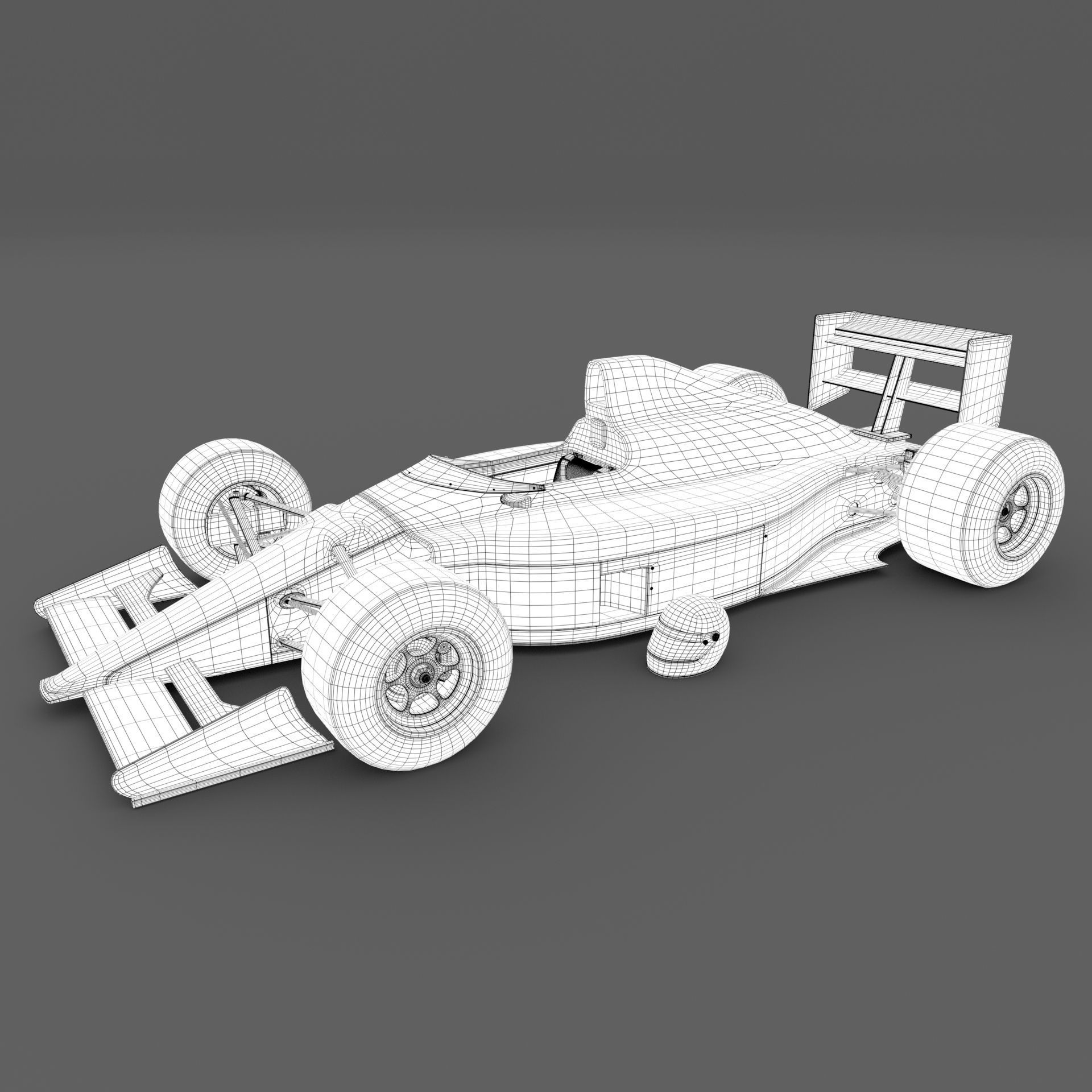 Ferrari 640 Formula-1 3D model_7