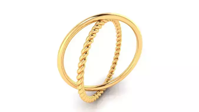 Ring M165 The luxury female abstract ring wedding