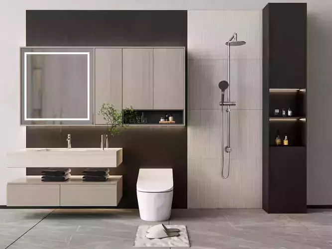 Vanity bathroom set 3