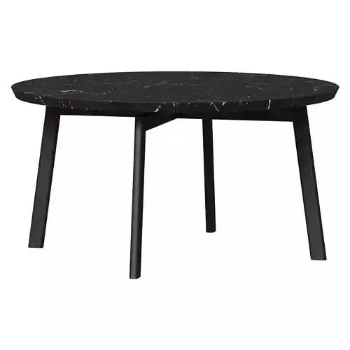 Area Low 80 Sofa Table - Black Stained Oak